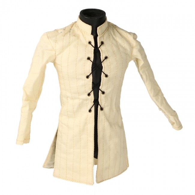  Artikelbild 1 des Artikels “Worn Gambison Fleece Jacket (White) 1/6 “