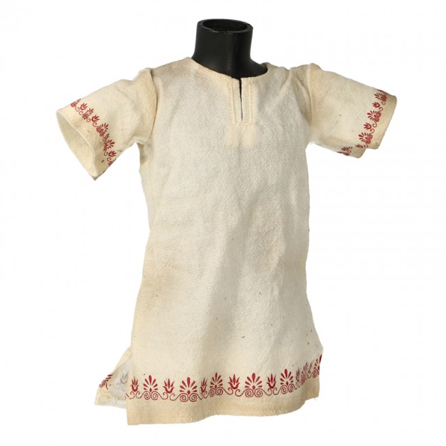 Product image 1 of the product “Worn Imperial Centurion Tunic (White) ”