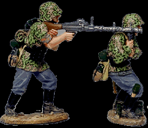  Product image 1 of the product “WWII German Forces: MG34 Gun Team ”