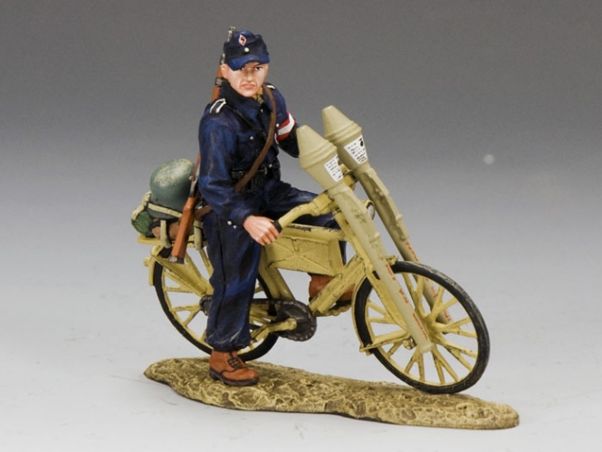  Product image 1 of the product “WWII German Forces: Hitlerjugend with Bicycle ”