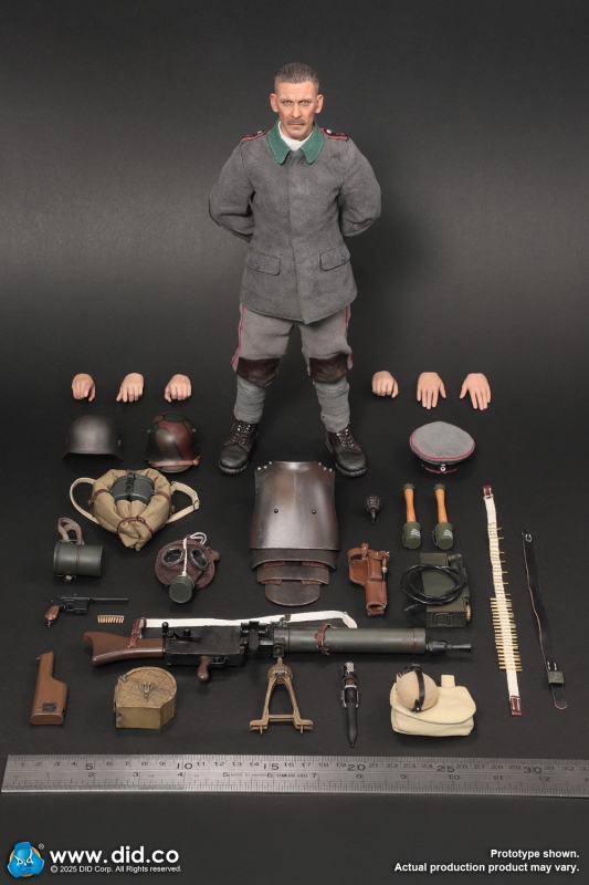  Product image 1 of the product “WWI German Army - MG08 Machine Gunner Arthur 1/6 ”
