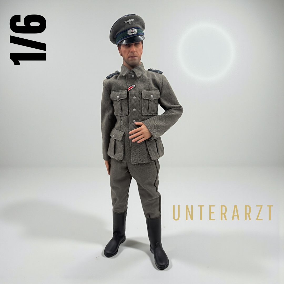  Artikelbild 1 des Artikels “WWII German WH Medic Officer Candidate Unterazt - Gröger  Sani  1/6 (No Box) “