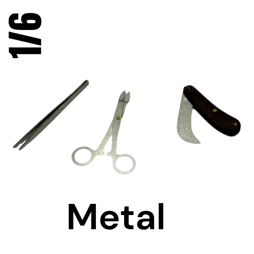  Product image 1 of the product “Chirurgen Set 3 Tlg  1:6 Metal ”