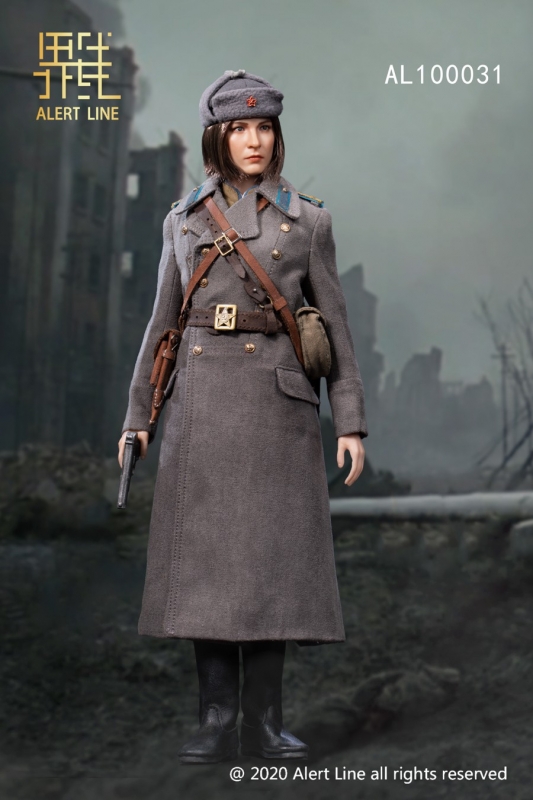  Product image 1 of the product “NKVD Female Soviet Officer - WW-II - in 1/6 scale ”