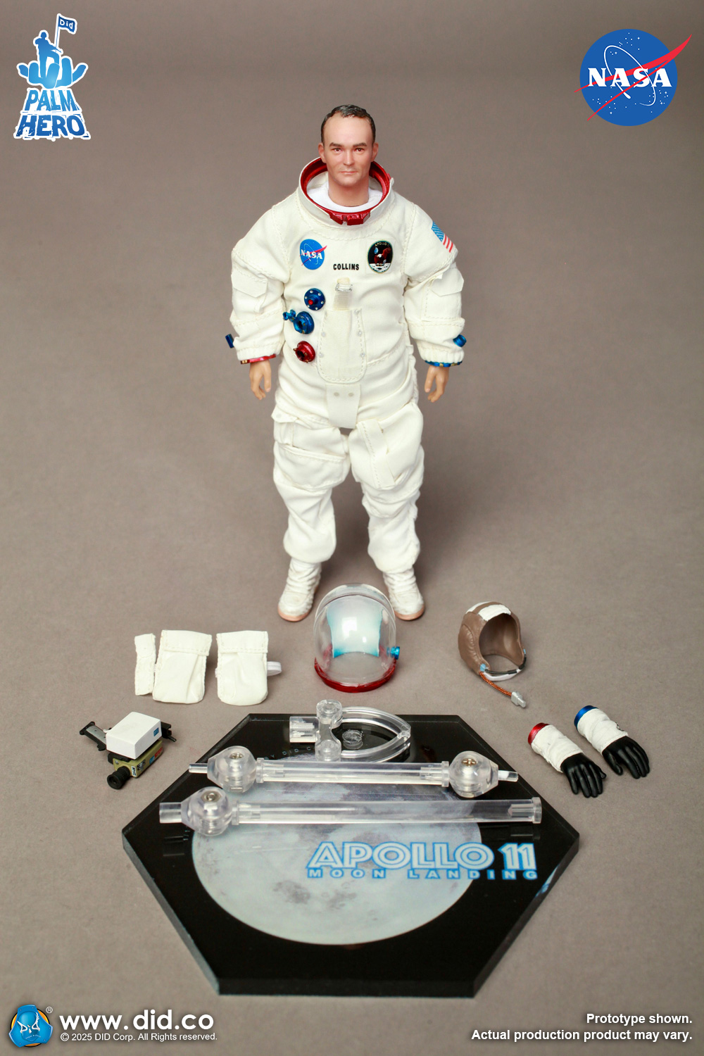 Artikelbild 1 des Artikels “1/12  Appolo 11 Astronaut - Command Module Pilot Michael Collins “