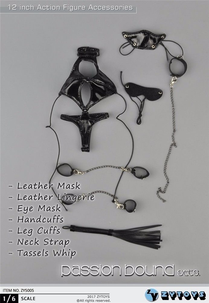  Artikelbild 1 des Artikels “1:6 Bondage Set schwarz “