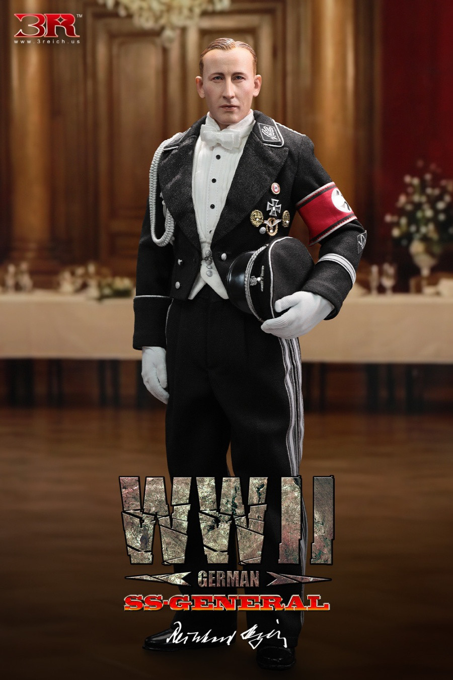  Product image 10 of the product “Reinhard Heydrich (Ceremonial Dresses Version) - in 1/6 scale ”