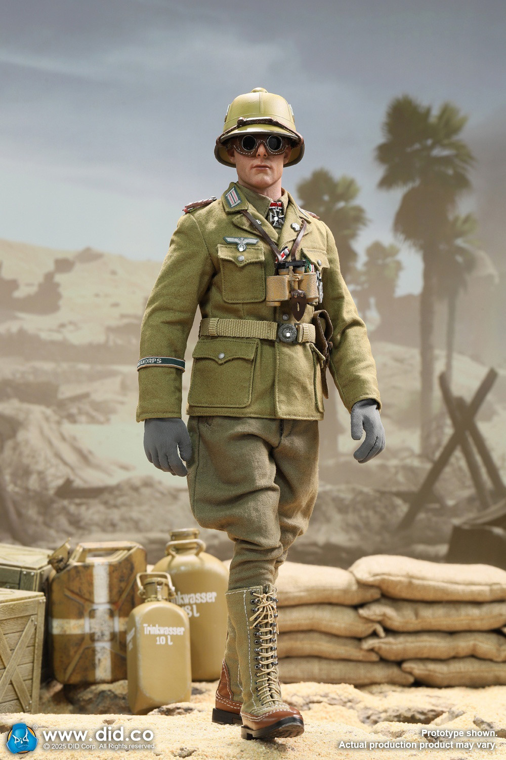  Artikelbild 11 des Artikels “Ishaan & Panzer Commander - Stauffenberg - WWII German Africa Corps Supply Duty - in 1/6 scale “