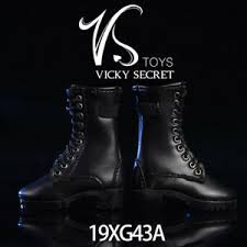  Product image 2 of the product “1/6 Female Leather Boots (Black) ”