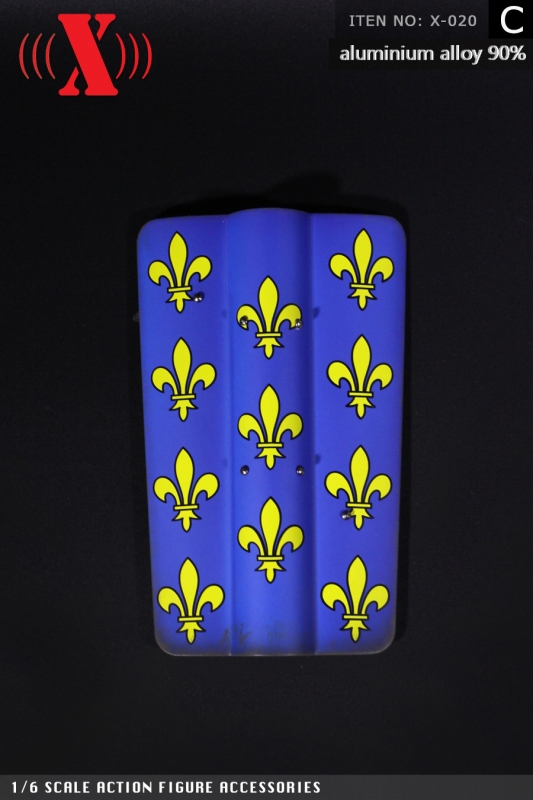  Artikelbild 2 des Artikels “Knight Shield(Blue)  Metal 1:6 “