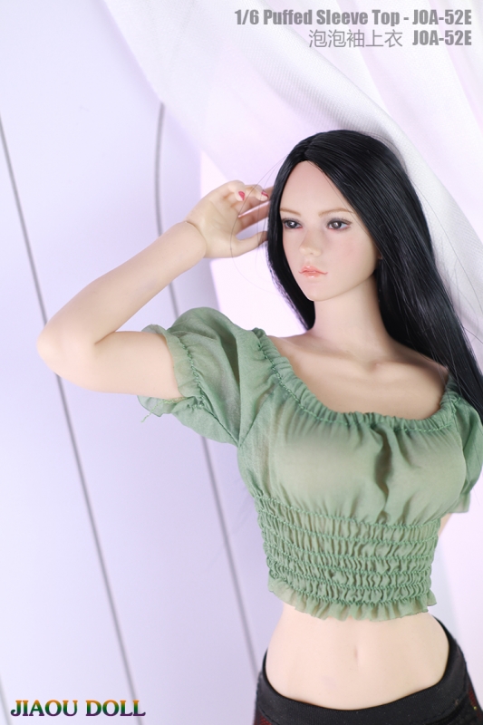  Product image 2 of the product “1:6 Puffed Sleeve Top (Khaki) ”