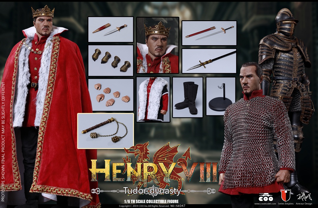  Product image 2 of the product “1/6 HENRY VIII (TUDOR DYNASTY VERSION) ”