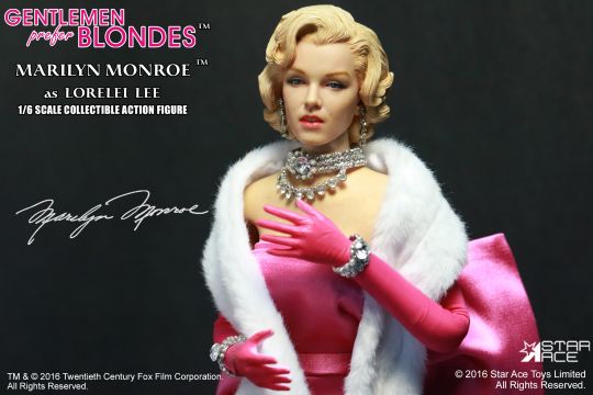  Artikelbild 2 des Artikels “1:6 Gentlemen Prefer Blondes - Marilyn Monroe as Lorelei Lee (Pink Version) “