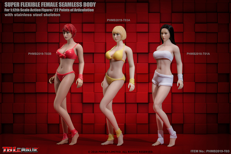  Product image 2 of the product “1/12 TBLeague/Phicen Body PHMB2018-T01A -Suntan (14.8 cm) ”