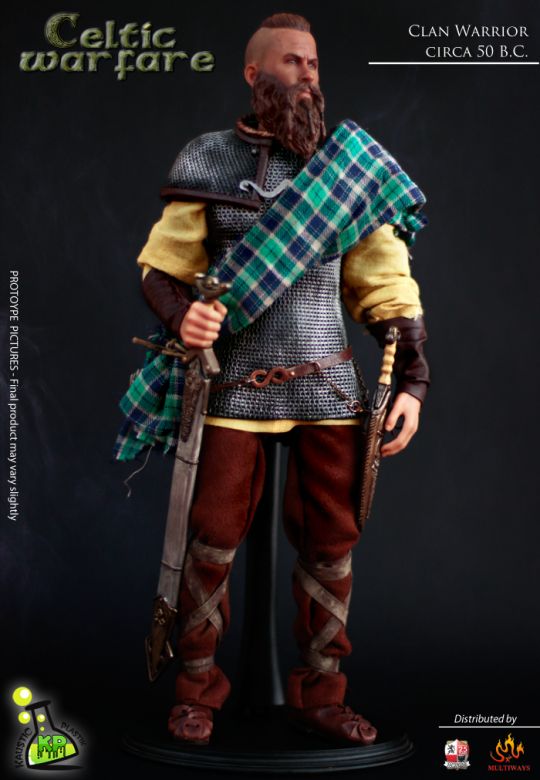  Product image 2 of the product “1/6 Keltisch- Viking -Norsmen Kilt Poncho ”