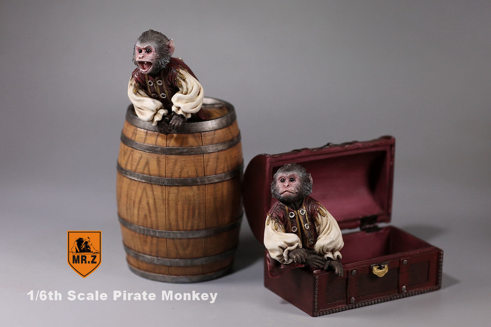  Artikelbild 2 des Artikels “Pirate Monkey Statue Set 1/6 “