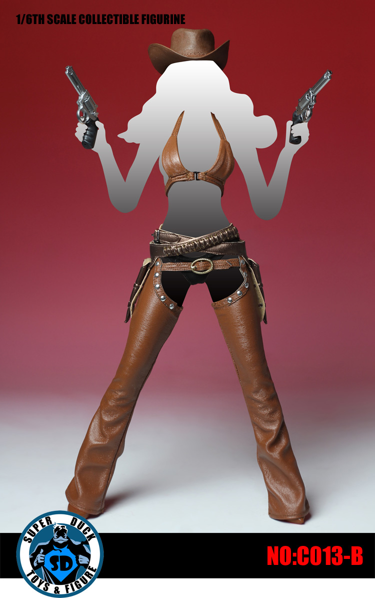  Artikelbild 2 des Artikels “Sexy Cowgirl Clothing Set im Maßstab 1:6 “