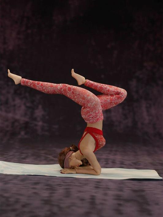  Product image 2 of the product “Yoga Fitness Clothes Set 1/6 ”