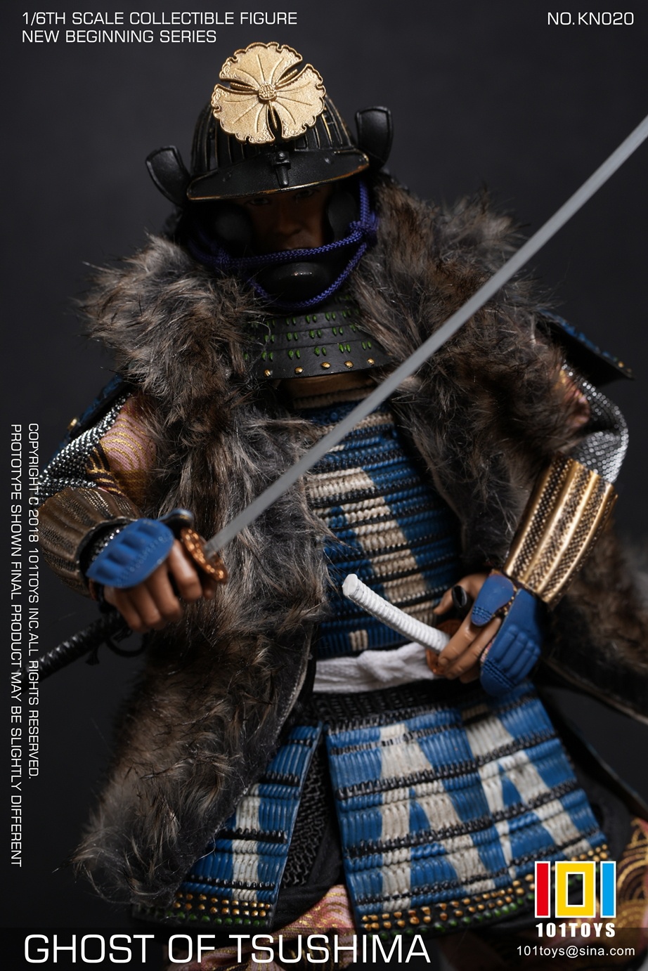  Product image 2 of the product “1:6 NEW BEGINNER SERIES GHOST OF TSUSHIMA SAMURAI A ”