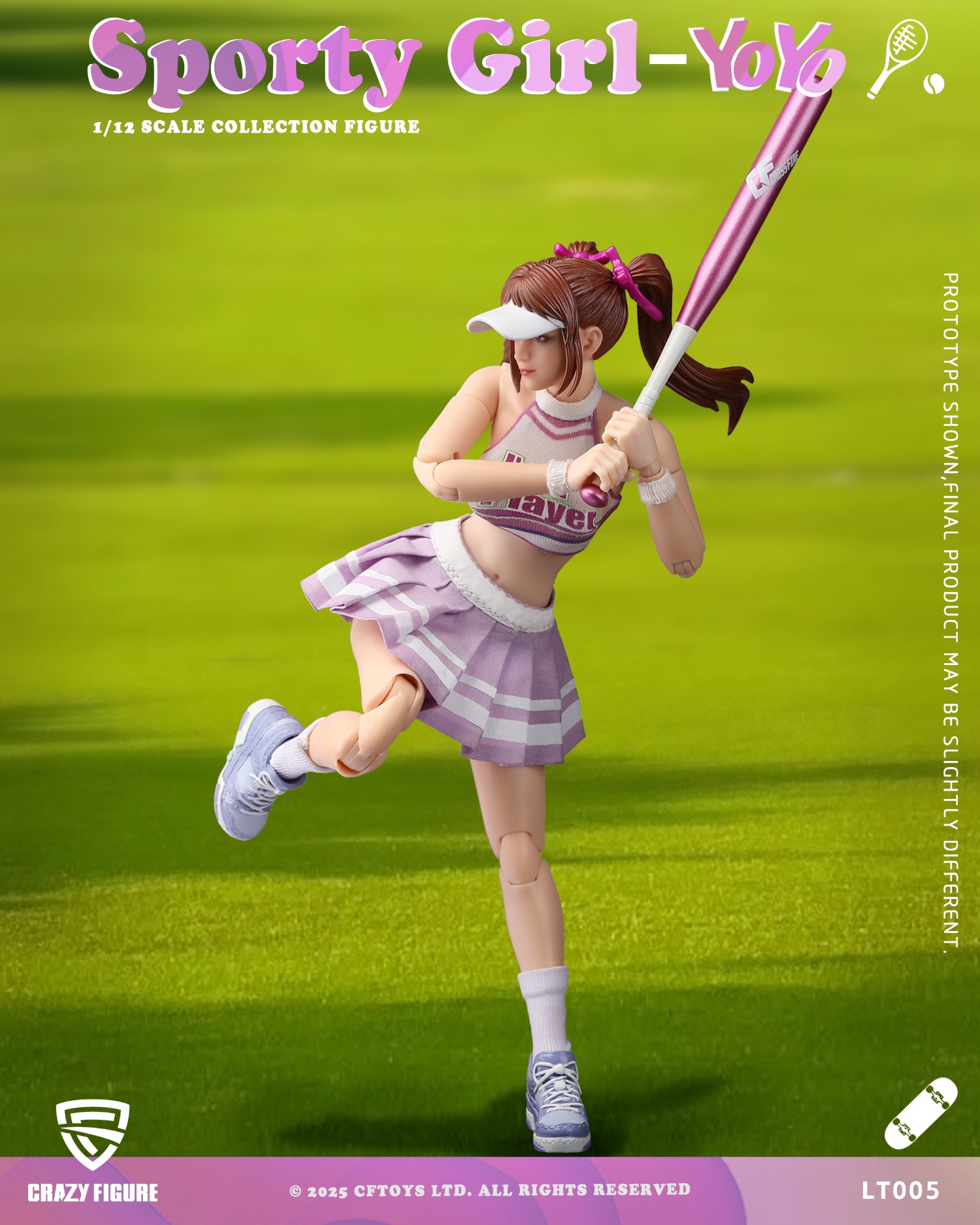  Product image 2 of the product “1/12 Sporty Girl Yo Yo ”