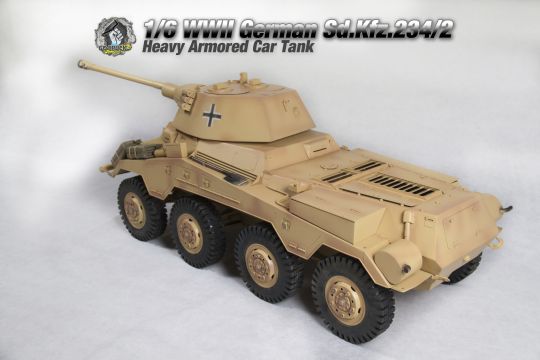  Artikelbild 2 des Artikels “Sd.Kfz.234-2 (DAK) PUMA 1:6 Metal “