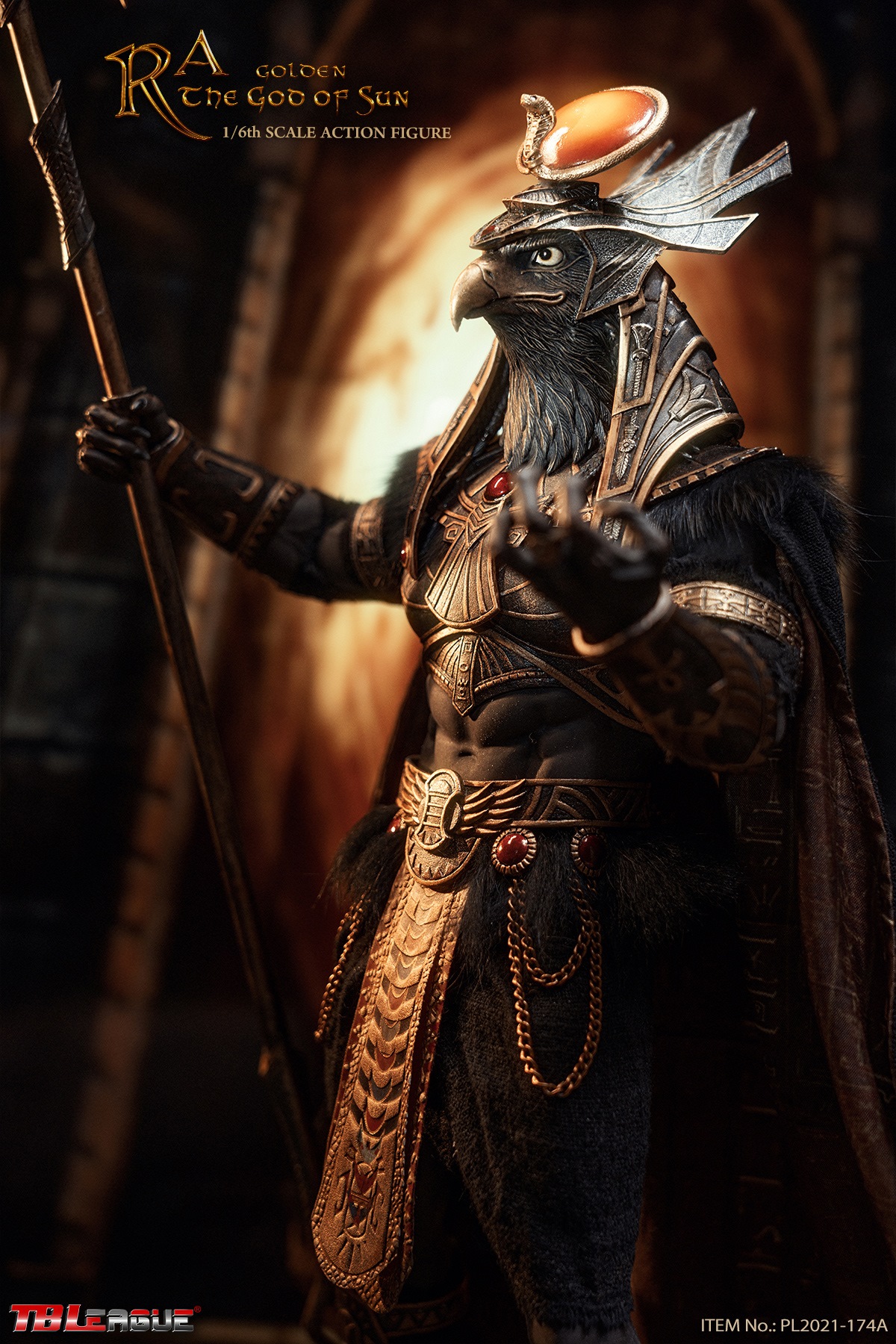  Product image 2 of the product “Ra the God of Sun- Sliver 1/6 Scale Action Figure ”