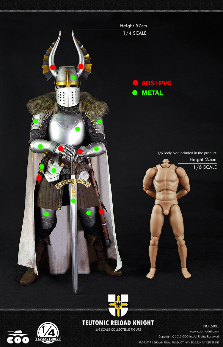 Product image 2 of the product “1/4 TEUTONIC KNIGHT ”