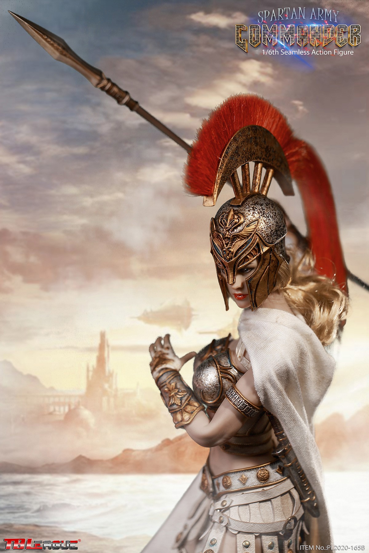  Product image 2 of the product “Spartan (Silver Commander)   1/6th Scale Action Figure ”