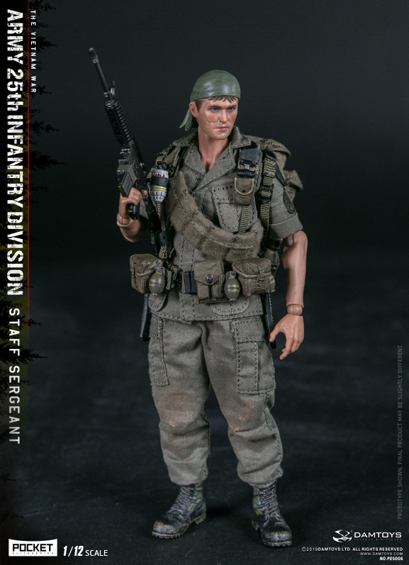  Product image 2 of the product “1/12 Barnes  RMY 25th Infantry Division Private STAFF SERGEANT ”