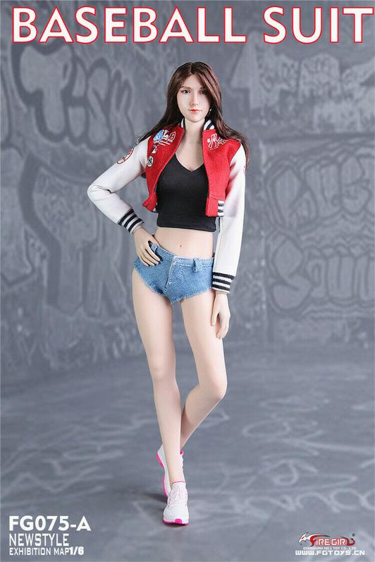  Artikelbild 2 des Artikels “1:6 Baseball Suit Female Clothes Set “