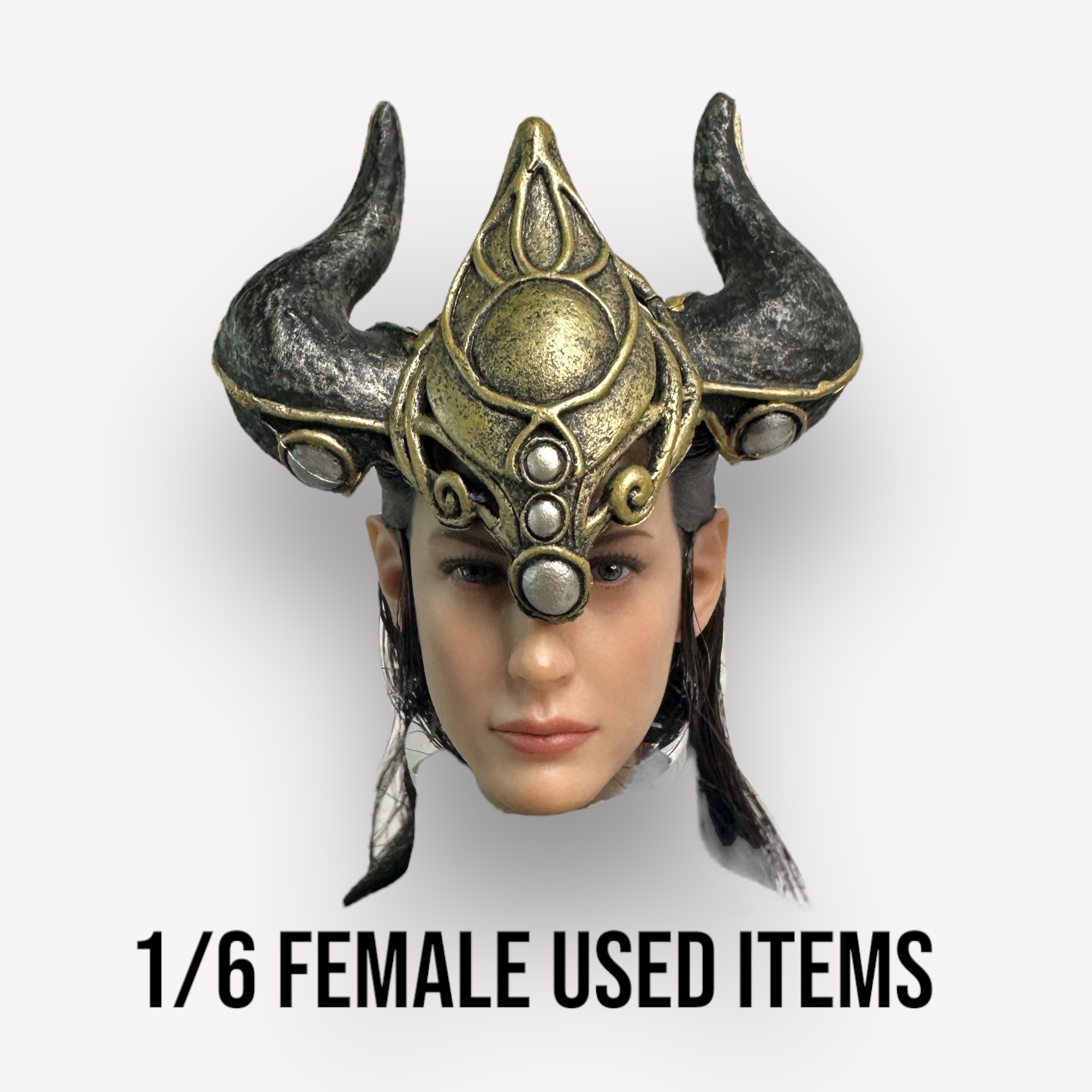  Product image 2 of the product “Female used Headgear  1/6 ”