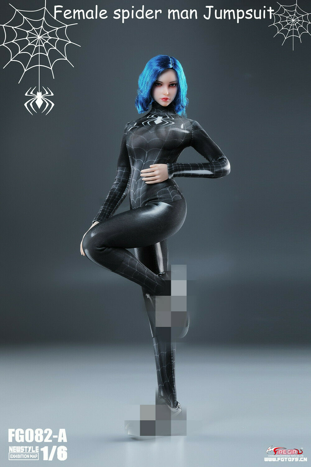  Artikelbild 2 des Artikels “1/6 Spider Women's Elastic Bodysuit “