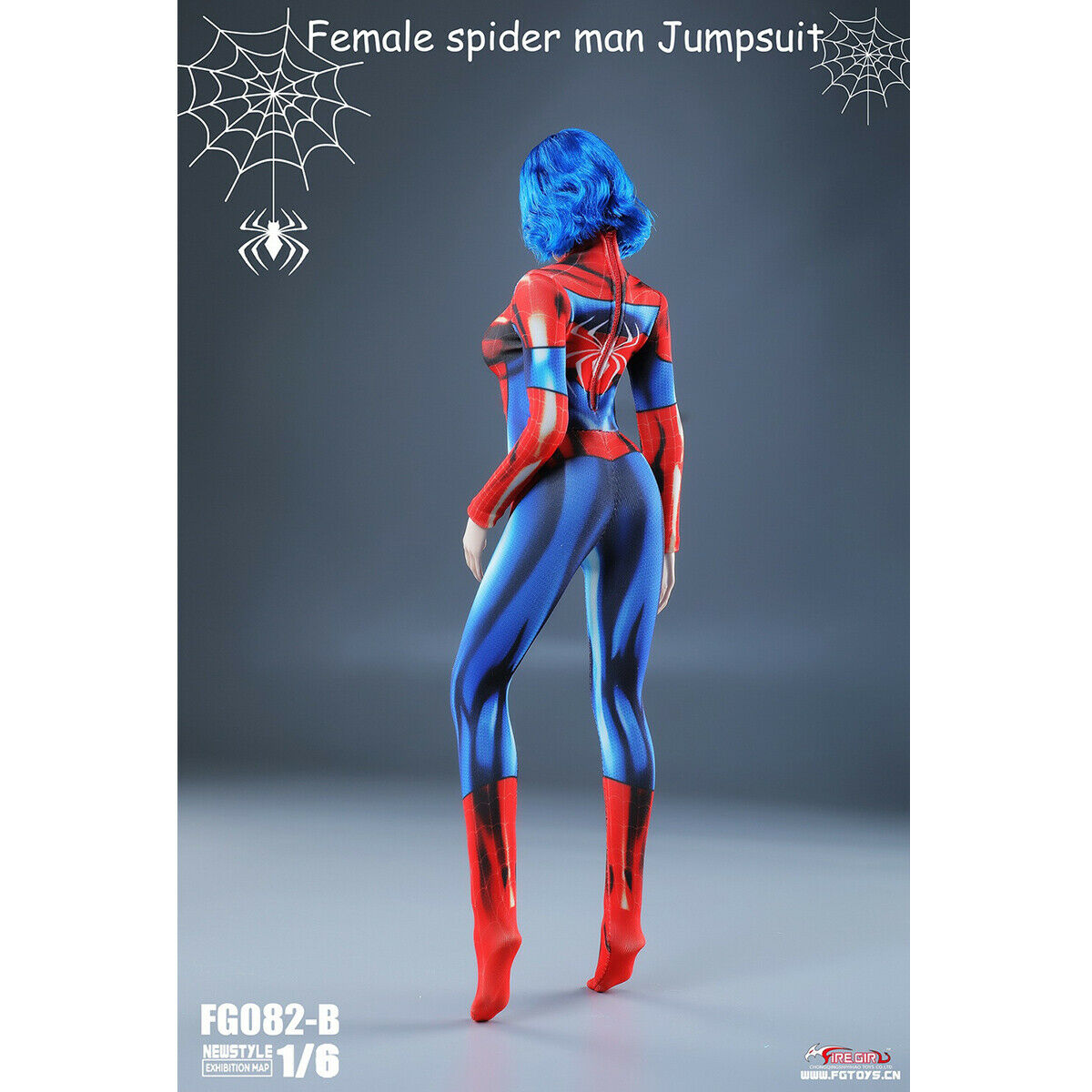  Artikelbild 2 des Artikels “1/6 Spider Women's Elastic Bodysuit “