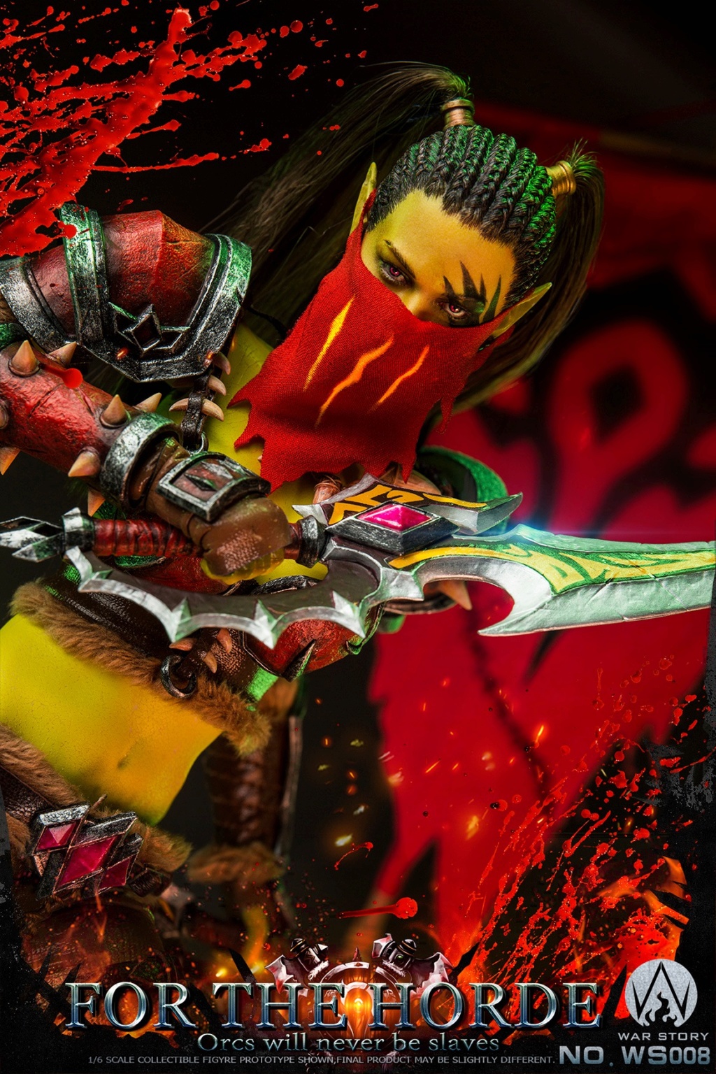  Artikelbild 2 des Artikels “War Story 1/6 Soldier human, Orc Assassin, For the Horde “
