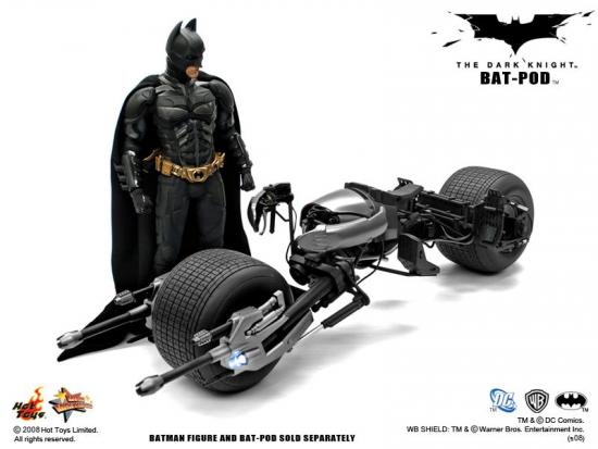  Artikelbild 2 des Artikels “The Dark Knight - 1:6th scale BAT-POD collectible “