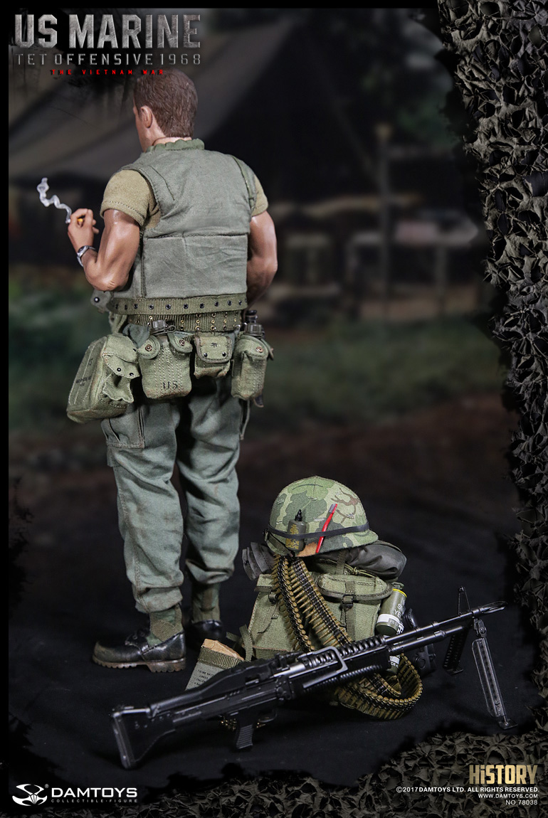  Product image 2 of the product “U.S.MARINE (TET OFFENSIVE,1968 Machine Gunner ”