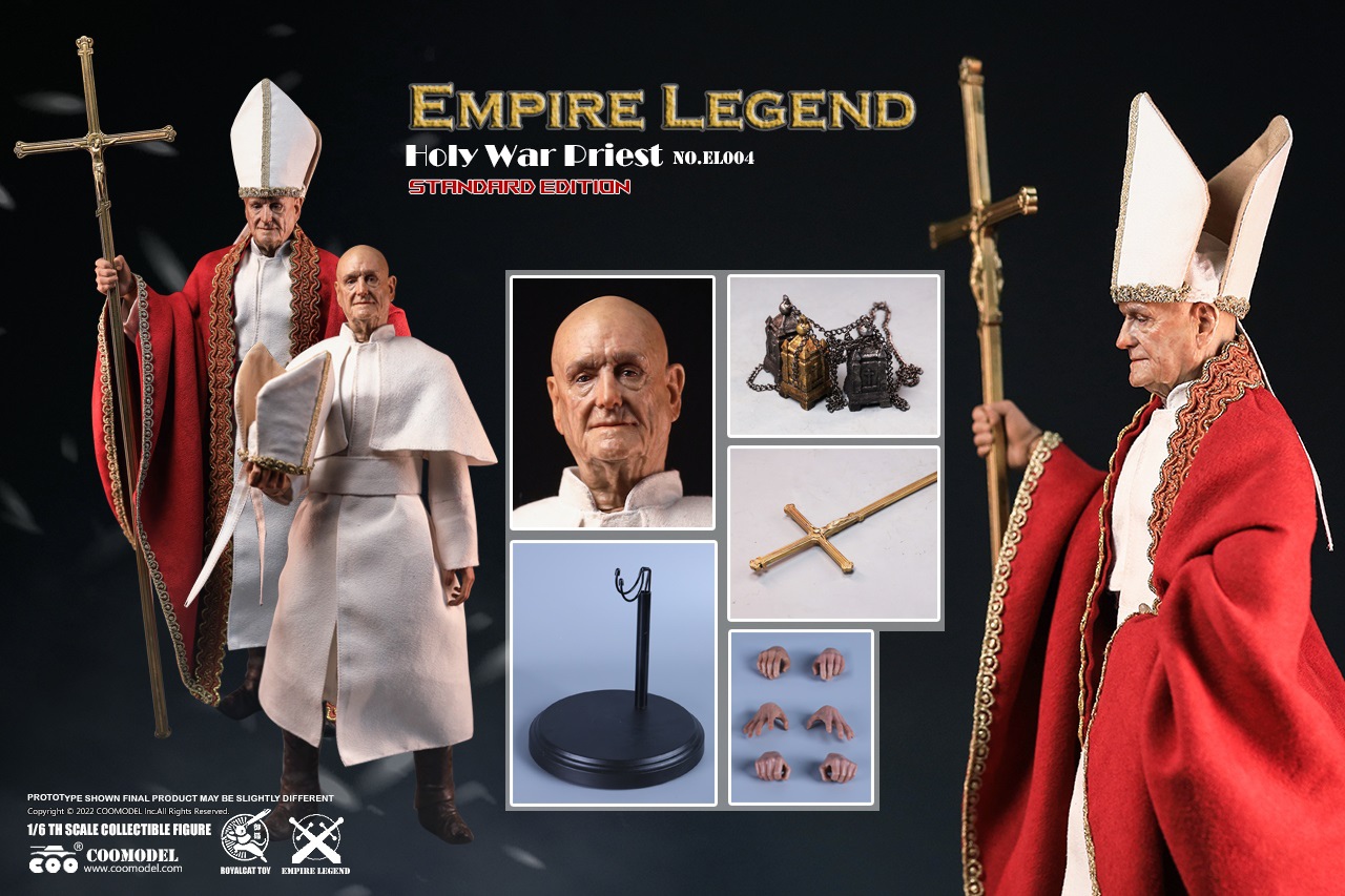  Product image 2 of the product “1/6 EMPIRE LEGEND - HOLY WAR PRIEST (STANDARD EDITION) ”