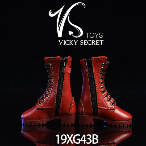  Product image 2 of the product “1/6 Female Leather Boots (Red) ”