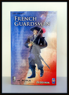  Product image 2 of the product “1:6th scale French Guardsman / Musketeer    Französische Musketer Figur im Maßstab 1:6 (ca. 30cm)   Sehr schöne Figur, stilecht mit langem Haar, aufwändigen Lederstulpen und Schuhwerk, weißes Rüschenhemd, Säbel und ein breitkrempiger Hut mit Feder.   Lief ”
