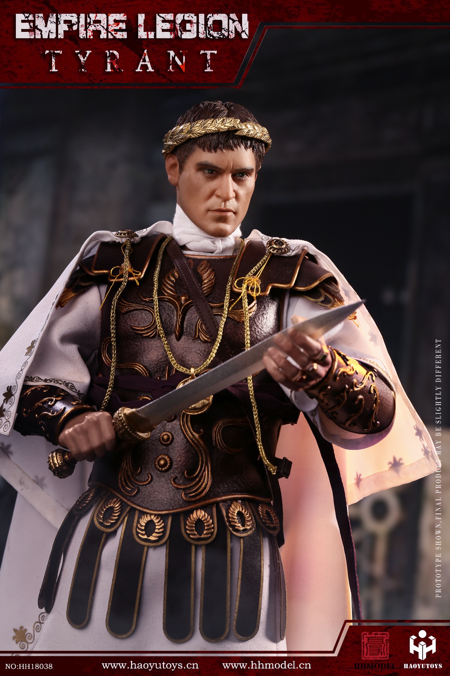  Product image 2 of the product “1/6 Imperial Legion-Tyrant Black White (Headband Edition) ”