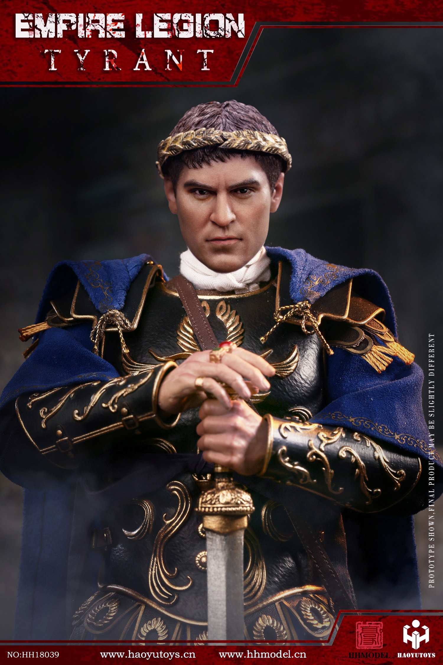  Product image 2 of the product “1/6 Imperial Legion-Tyrant Black Purple (Headband Edition) ”