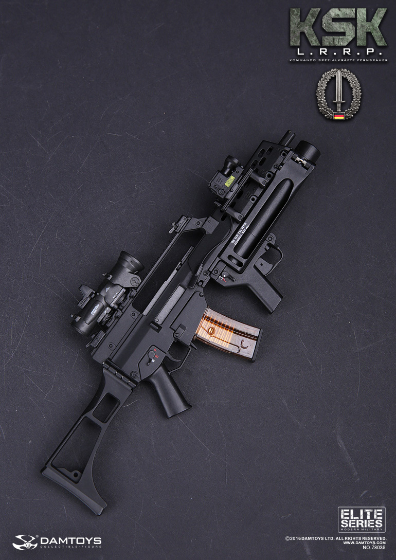  Product image 2 of the product “G36KSK RIFLE WITH AG36 GRENADE LAUNCHER 1/6 ”