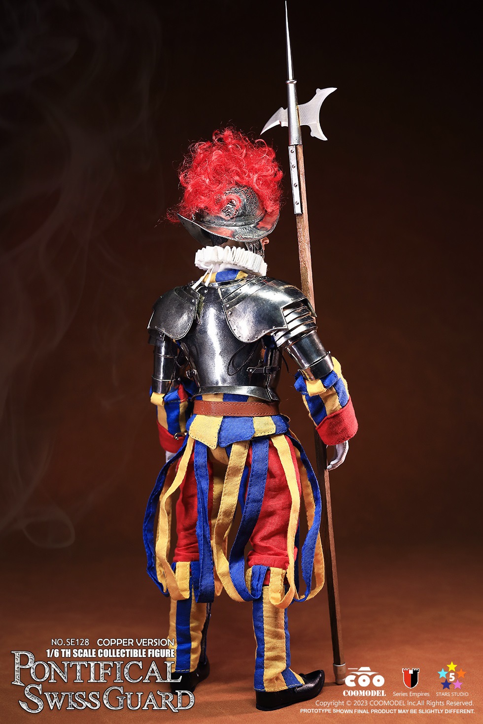  Product image 2 of the product “1/6 EMPIRE LEGEND - PONTIFICAL SWISS GUARD (EXCLUSIVE CUPRONICKEL VERSION) ”