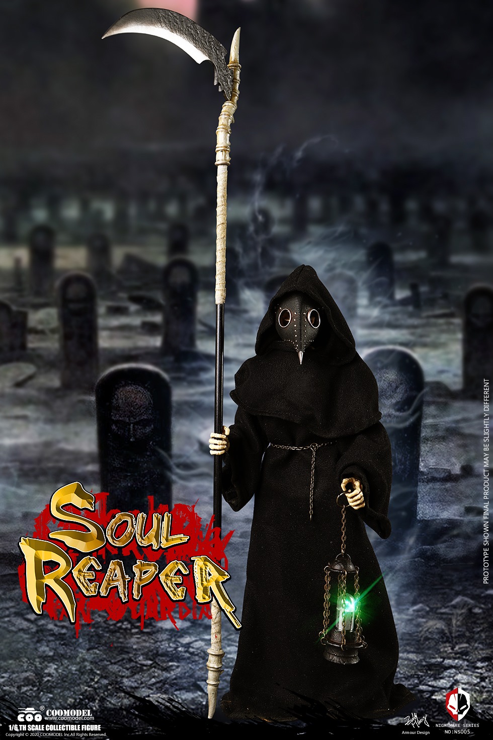  Product image 2 of the product “Soul Reaper - The Death - Nightmare Series Diecast - in 1/6 scale ”
