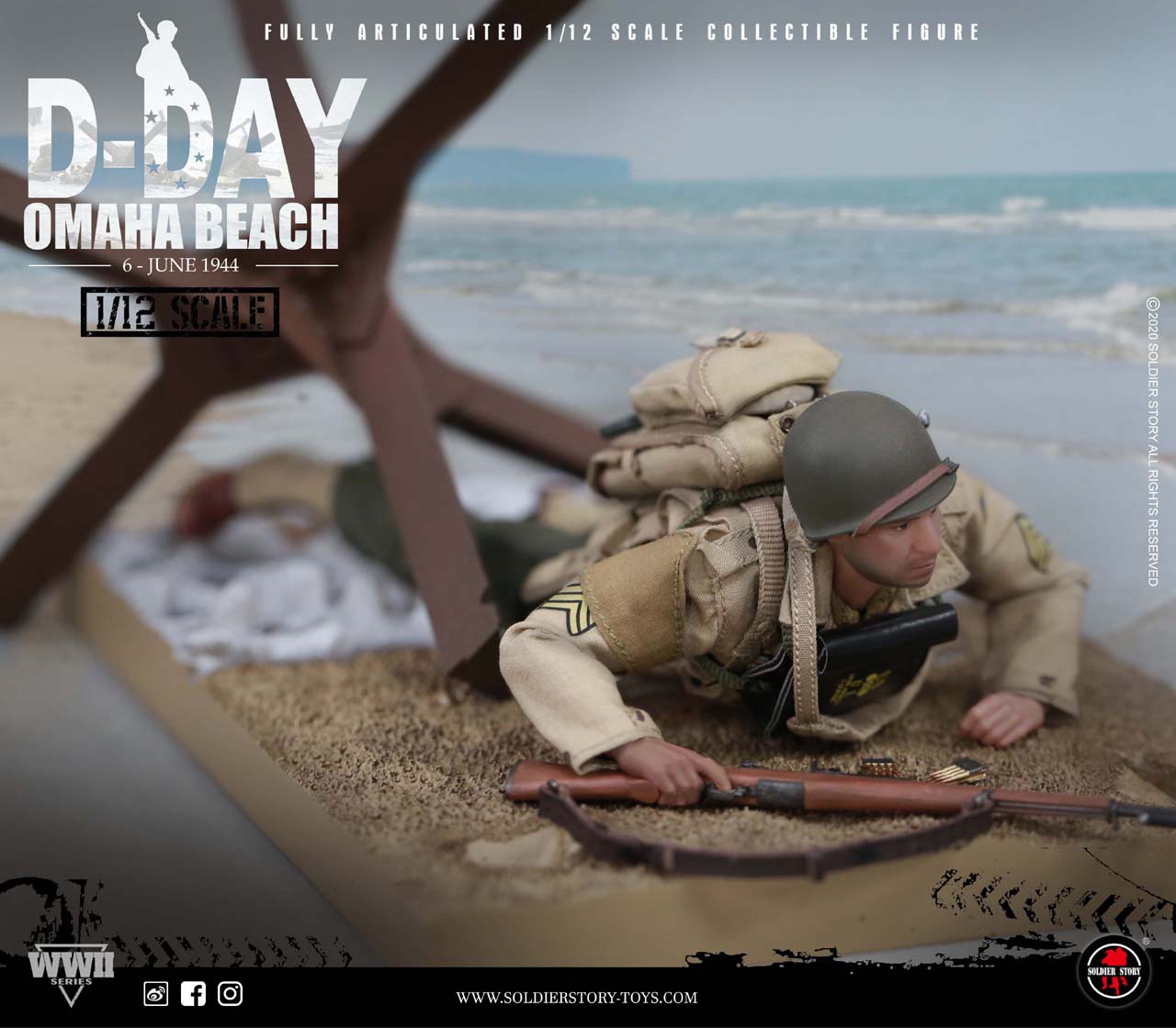  Artikelbild 2 des Artikels “1:12 Saving Private Ryan. Caparso (with Diorama) “