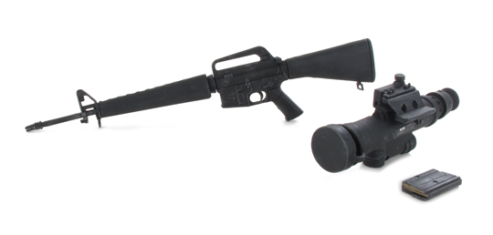 Artikelbild 2 des Artikels “M16 A1 Assault Rifle with Three Prong Flash Hider “