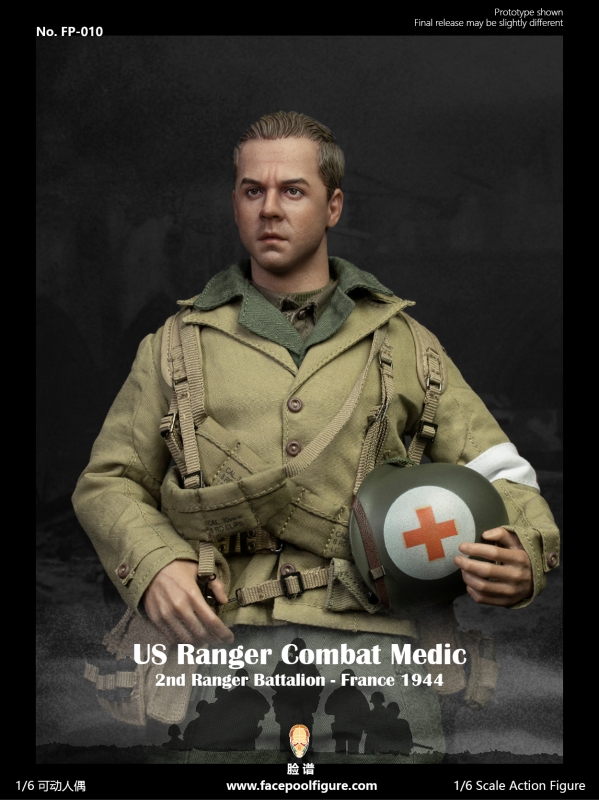  Artikelbild 2 des Artikels “2nd Ranger Battalion France 1944 - US Ranger Combat Medic - 1/6 Figure. “