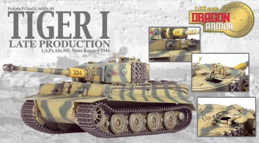  Artikelbild 2 des Artikels “1:35 Dragon Armor Tiger I Late Production 1./s.Pz.Abt.505 “
