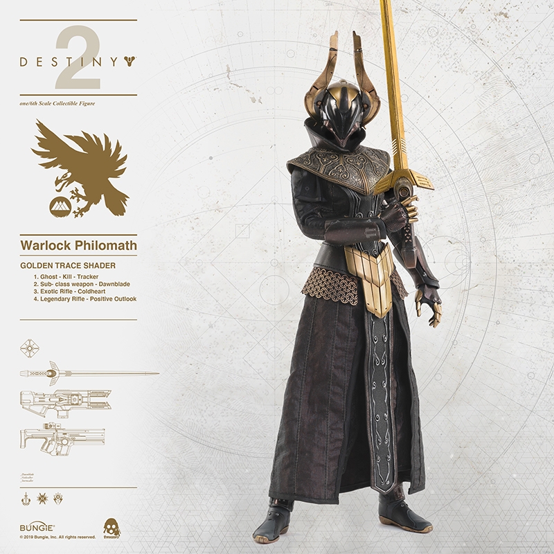  Artikelbild 2 des Artikels “Destiny 2 - Warlock Philomath Calus's Golden Trace Shader “