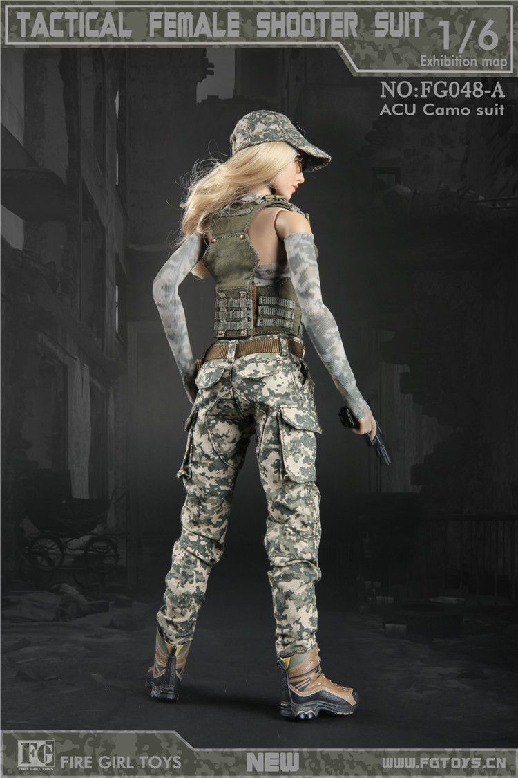  Artikelbild 2 des Artikels “1:6 Female Tactical Shooter Clothes Set “